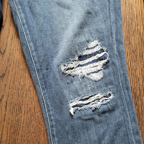 Paige Jimmy Jimmy Skinny Distressed Jeans Size Women's 32 - Picture 4 of 12